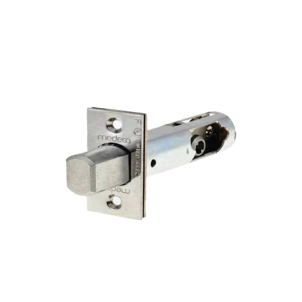 Medeco - 110A1921-26 - Maxum Deadbolts with 2-3/4 Backset and 2-1/4 x 1 Faceplate - 26 (Satin Chrome)