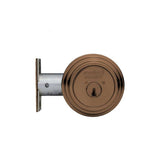 Medeco - 11C603T-24-DLT - Maxum Commercial Deadbolt with 6 Pin DL Keyway Single Cylinder and 2-3/8 Backset - MedecoÂ³ - 24 (Dark Bronze)