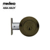 Medeco - 11R526T-10-DLT - Maxum Residential Deadbolt with 5 Pin DL Keyway Double Cylinder and 2-3/4 Backset - MedecoÂ³ - 10 (Satin Brass Blackened)