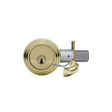 Medeco - 11R534J-05-DLT - Maxum Residential Deadbolt with 5 Pin DL Keyway Double Cylinder and 2-3/4 Backset - MedecoÂ³ BiLevel - 05 (Bright Brass)