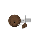 Medeco - 11R534T-13-DLT - Maxum Residential Deadbolt with 5 Pin DL Keyway Captive Cylinder and 2-3/4 Backset - MedecoÂ³ - 13 (Oil Rubbed Bronze)