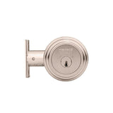 Medeco - 11R623J-19-DLT - Maxum Residential Deadbolt with 6 Pin DL Keyway Double Cylinder and 2-3/8 Backset - MedecoÂ³ BiLevel - 19 (Satin Nickel)