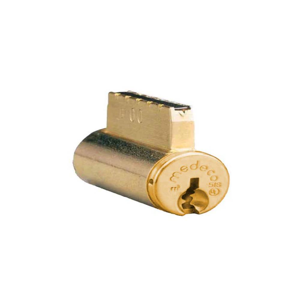 Medeco - 20200S1T-05-DLT - Olympus Cylinder General Lock Schlage with 6-Pin DL Keyway - 05 (Bright Brass)