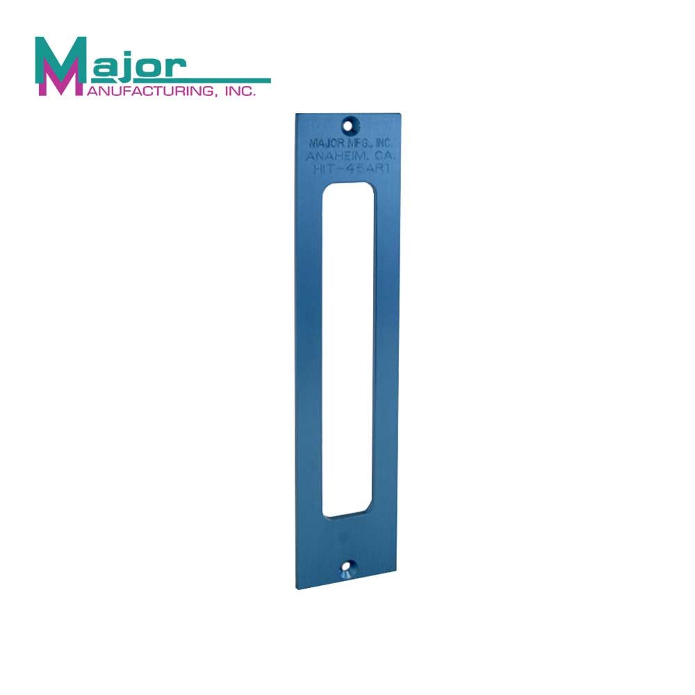 Major Mfg - HIT-45AR1 - Faceplate Opening Template for Adams Rite Locks and Latches