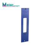 Major Mfg - HIT-45FB1 - Router Template for International FB-1200 and Builders Brass 5024 Flush Bolts - Aluminum Doors