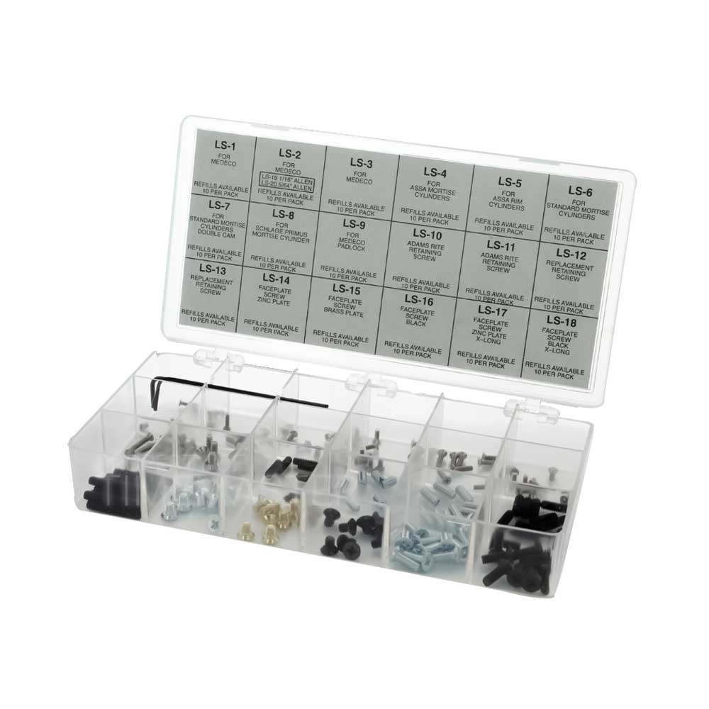 Major Mfg - LSA-1 - Locksmith Screw Assortment Kit