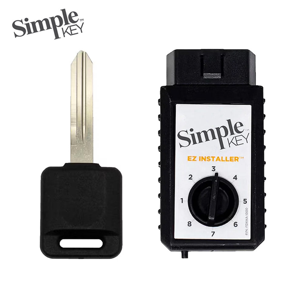 Simple Key Classic Nissan and Infiniti Transponder Key 2003-2018