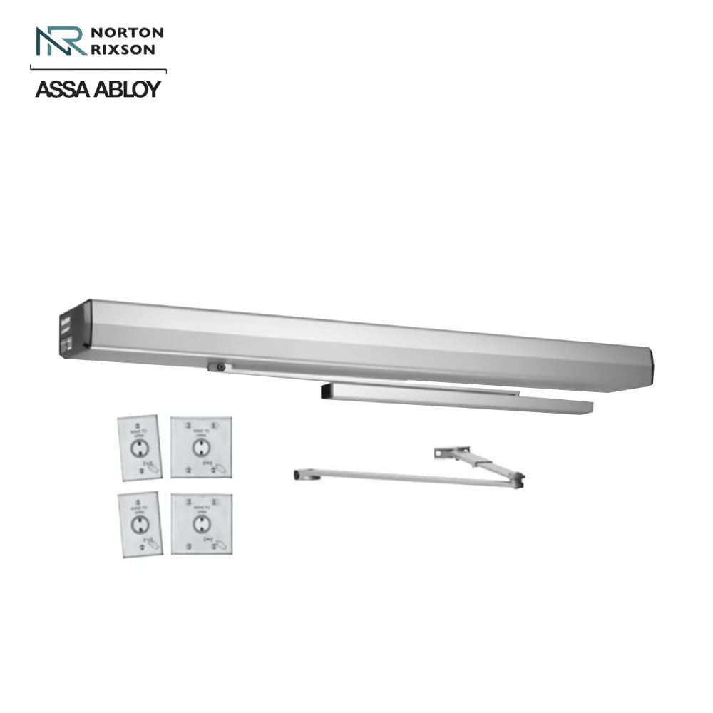 Norton - 6342K2 - Hands-free Low Energy Door Operator Surface Mount with Push or Pull Side and Double Lever Arm Regular