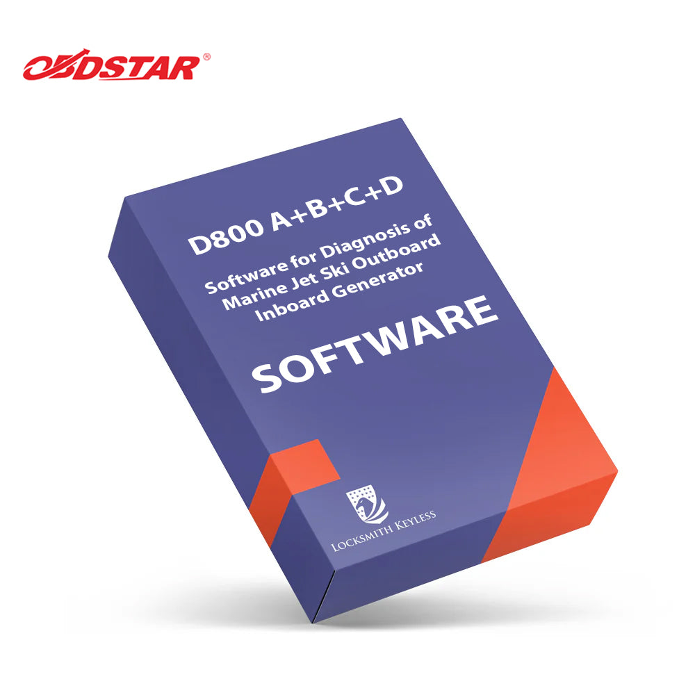 OBDSTAR D800 A B C D Configuration Software for Intelligent Diagnosis of Marine Jet Ski Outboard Inboard Generator