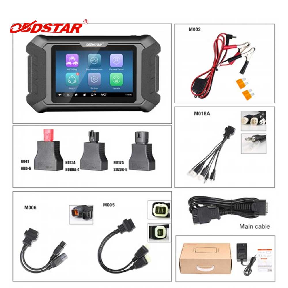 OBDSTAR ISCAN JAPAN Motorcycle Diagnostic Scanner and Key Programmer