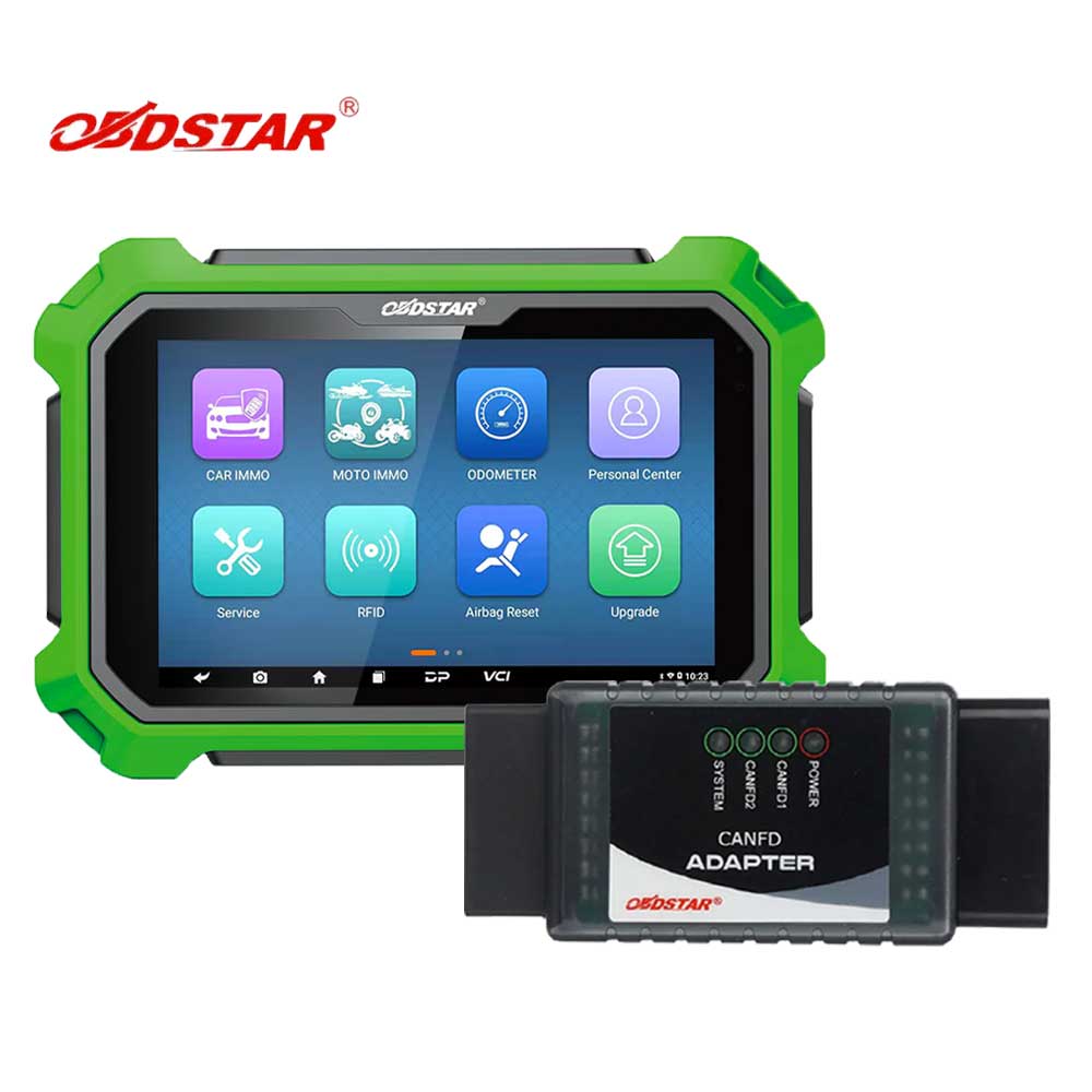 OBDSTAR Key Master DP Plus Full Immobilizer Package A and CANFD Adapter (Discontinued)