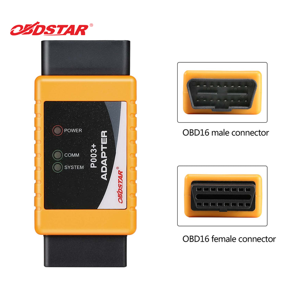 OBDSTAR P003+ Kit Support P002 Function