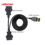 OBDSTAR Toyota-30 V2 Kit including CAN DIRECT Cable and Toyota-30 V2 Cable for 4A and 8A-BA All Key Lost for X300 DP PLUS/ X300 PRO4/ X300 DP Key Master