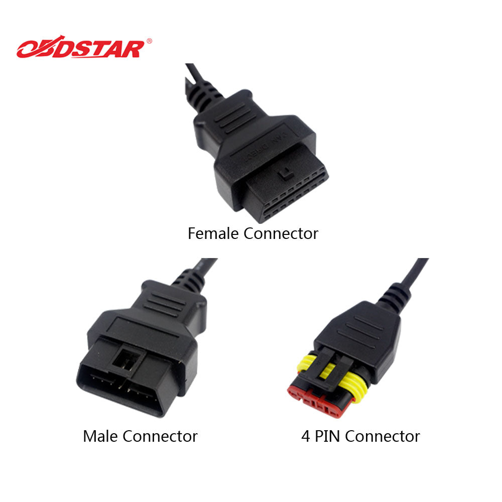 OBDSTAR Toyota-30 V2 Kit including CAN DIRECT Cable and Toyota-30 V2 Cable for 4A and 8A-BA All Key Lost for X300 DP PLUS/ X300 PRO4/ X300 DP Key Master