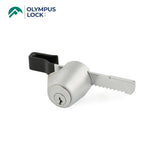 OLYMPUS LOCK - 429R - R Series - CCL Sliding Door Ratchet/Showcase - Optional Keying - US26D (Satin Chrome-626)