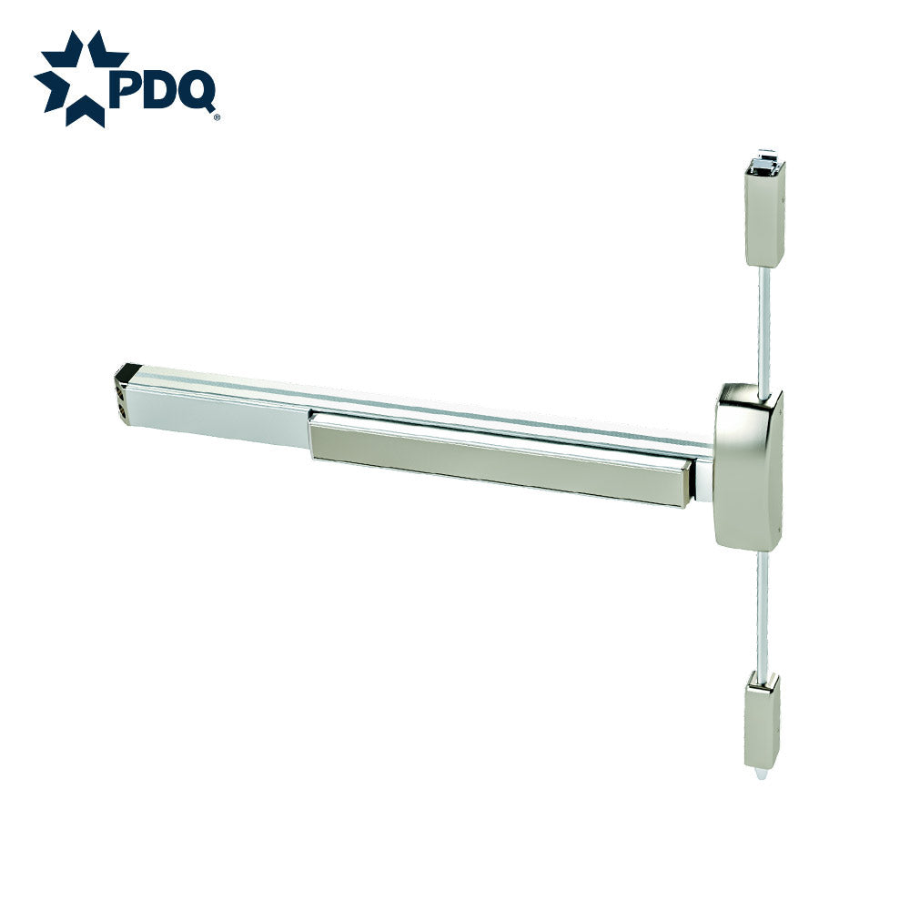 PDQ 6300V - Surface Vertical Rod Exit Device with Wide Stile and SNB Included - 36" - Grade 1