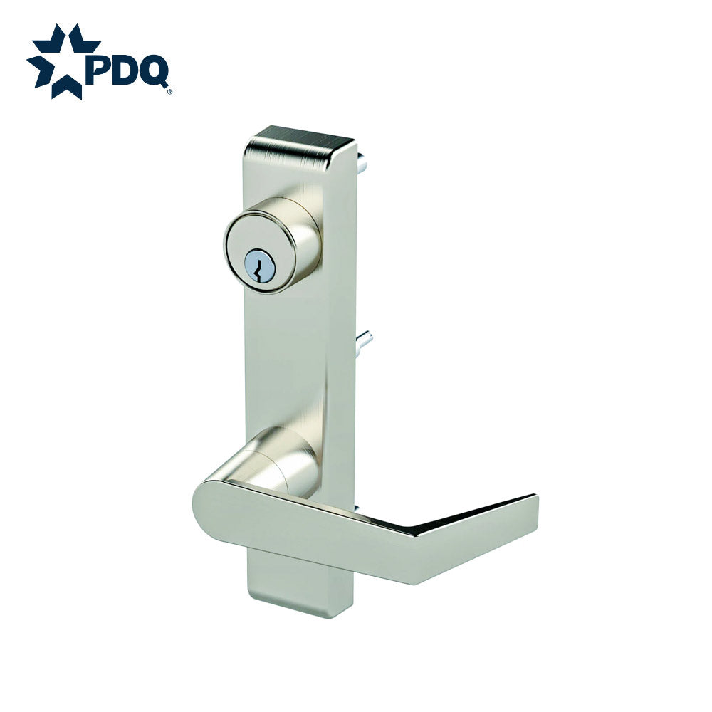 PDQ 6N - Storeroom Exit Device Trim - 6300/6400 Series - Narrow Escutcheon