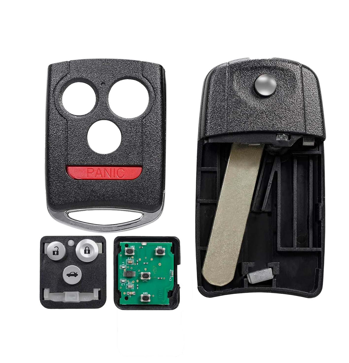 Remote Flip Key Fob for Acura MDX 2007 2008 2009 2010 2011 2012 2013 4B FCC# N5F0602A1A