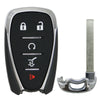 2023 Chevrolet Equinox Smart Key 5B Fob W/ Remote Start & Hatch FCC# HYQ4AS - Aftermarket