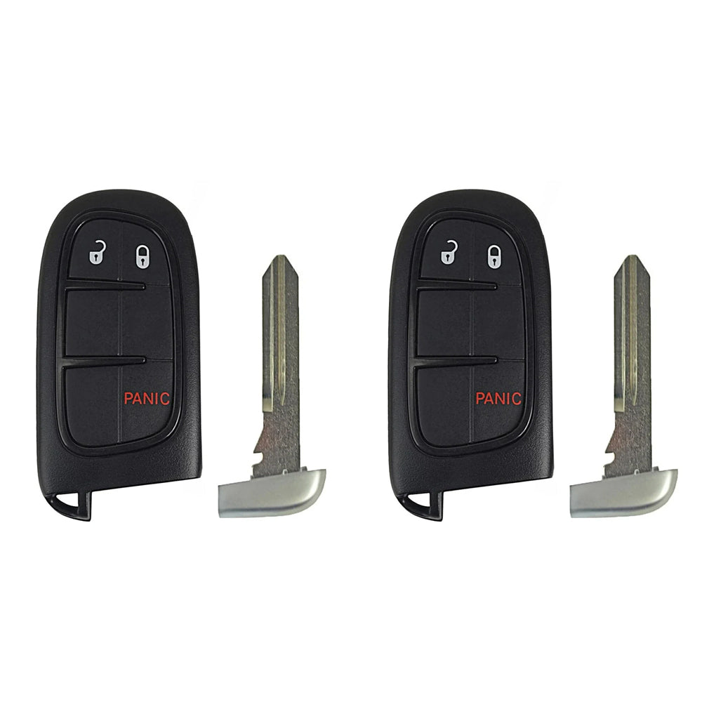 2013 - 2023 RAM 1500 2500 3500 Smart Key 3B Fob FCC# GQ4-54T (2 Pack)