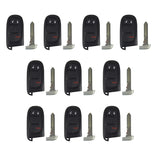 2013 - 2023 RAM 1500 2500 3500 Smart Key 3B Fob FCC# GQ4-54T (10 Pack)