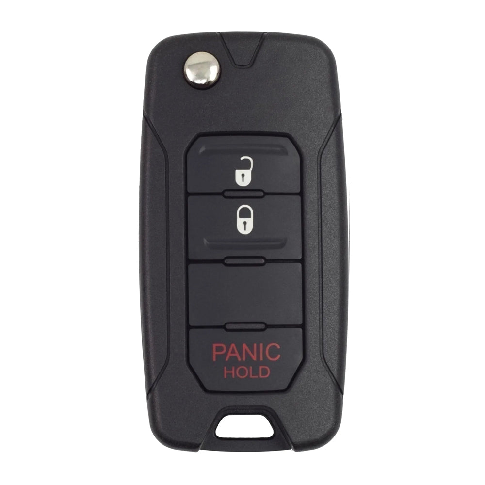 2015 Jeep Compass Flip Key Fob 3B FCC# OHT692427AA