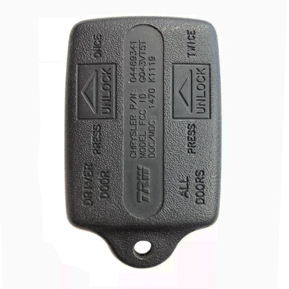 1995 Chrysler Concorde Keyless Entry 3B Fob FCC# GQ43VT5T