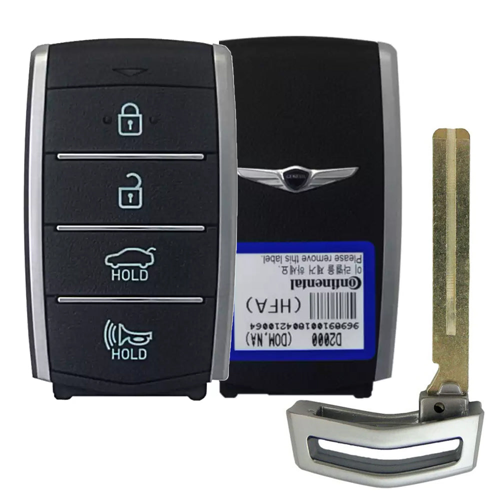 2022 Genesis G90 Smart Key 4B W/ Trunk Fob FCC# SY5HIFGEO4 - 95440-D2000NNB - OEM