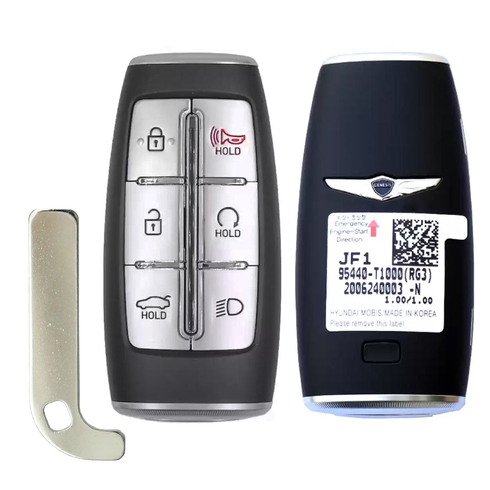 2021 - 2022 Genesis G80 Smart Key 6B Fob FCC# Q8-FOB-4F35 - 95440-T1000