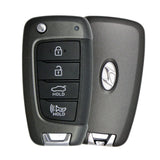 2023 Hyundai Elantra Flip Key Fob 4B W/ Trunk FCC# NYOMBEC4TX2004 - 95430-AA100 - 8A Chip - OEM