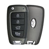 2021 - 2023 Hyundai Elantra Flip Key Fob 4B W/ Trunk FCC# NYOMBEC4TX2004 - 95430-AA100 - 8A Chip