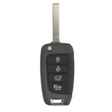 2021 Hyundai Elantra Flip Key Fob 4B W/ Trunk FCC# NYOMBEC4TX2004 - 95430-AA100 - 8A Chip - OEM