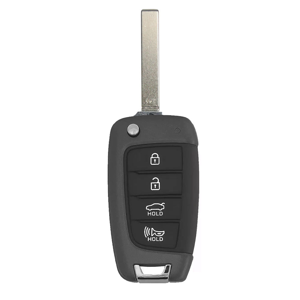 2021 Hyundai Elantra Flip Key Fob 4B FCC# NYOMBEC4TX2004