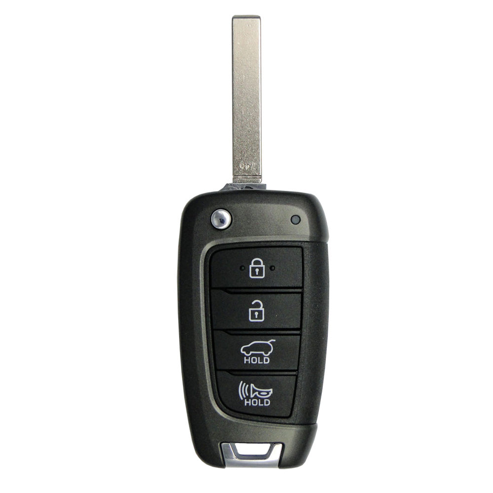 2022 Hyundai Tucson Flip Key Fob 4B FCC# TQ8-RKE-4F40 - 95430-N9010