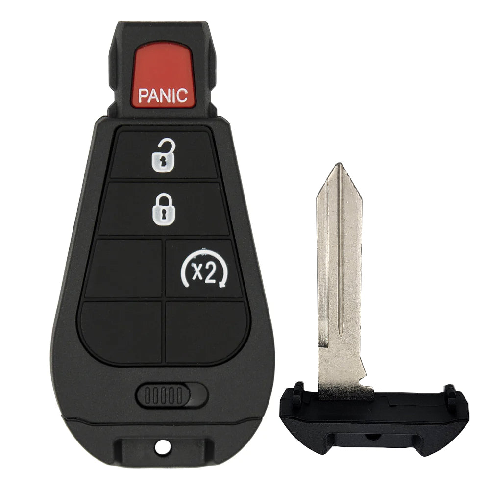 2011 - 2013 Jeep Grand Cherokee Smart Fobik Key 4B W/ Remote Start FCC# IYZ-C01C