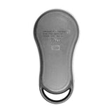 2001 - 2004 Jeep Grand Cherokee Keyless Entry (Gray) 3B Fob FCC# GQ43VT9T