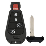 2011 - 2013 Jeep Grand Cherokee Smart Fobik Key 5B W/ Remote Start  FCC# IYZ-C01C