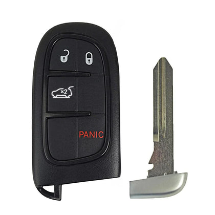 2021 Jeep Cherokee Smart Key 4B Fob W/ Hatch FCC# GQ4-54T - Aftermarket