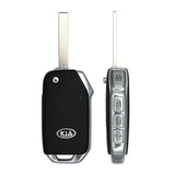 2020 - 2022 Kia Niro Flip Key Fob 4B w/ Hatch FCC# SY5SKRGE04 - 4D 60 80 BIT - 95430-G5300