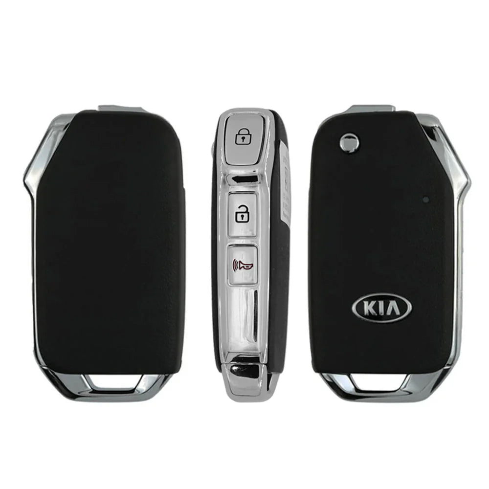 2021 - 2023 Kia Seltos Flip Key Fob 3B FCC# NYOSYEK4TX1907 - SP2-3BT-TP - ID H-8A Chip - 95430-Q5500