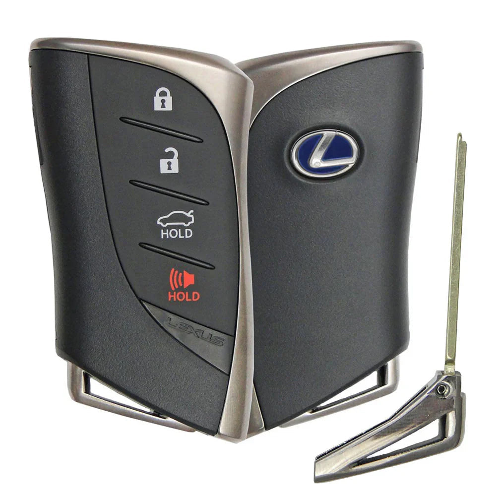 2021 Lexus ES350 Smart Key 4B W/ Trunk Fob - Blue Logo - FCC# HYQ14FBZ - 8990H-06031 - OEM