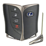 2020 - 2022 Lexus ES250 ES350 Smart Key 4B Fob - Blue Logo - FCC# HYQ14FBZ