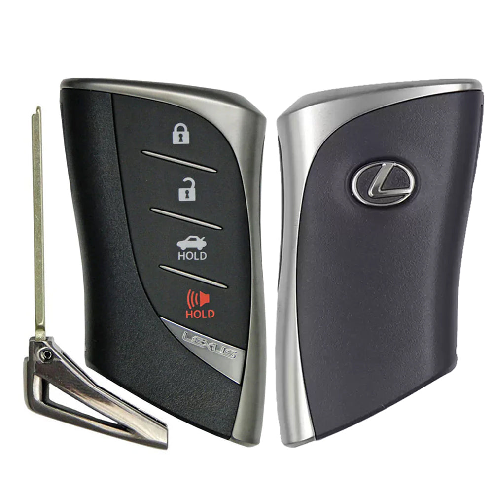 2021 Lexus LC500 Smart Key 4B W/ Trunk Fob FCC# HYQ14FBZ - 3410 - 89904-11690 - OEM