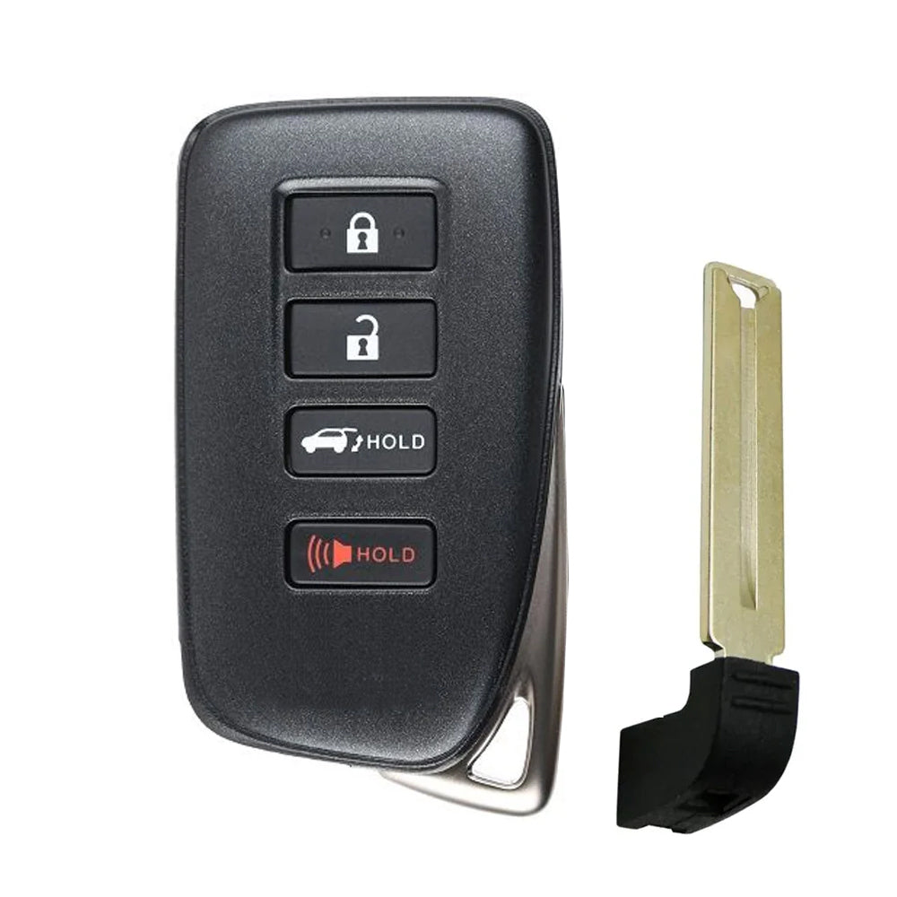 2022 Lexus RX450hL Smart Key 4B Fob W/ Hatch FCC# HYQ14FLB - 8990H-0E290 - Aftermarket