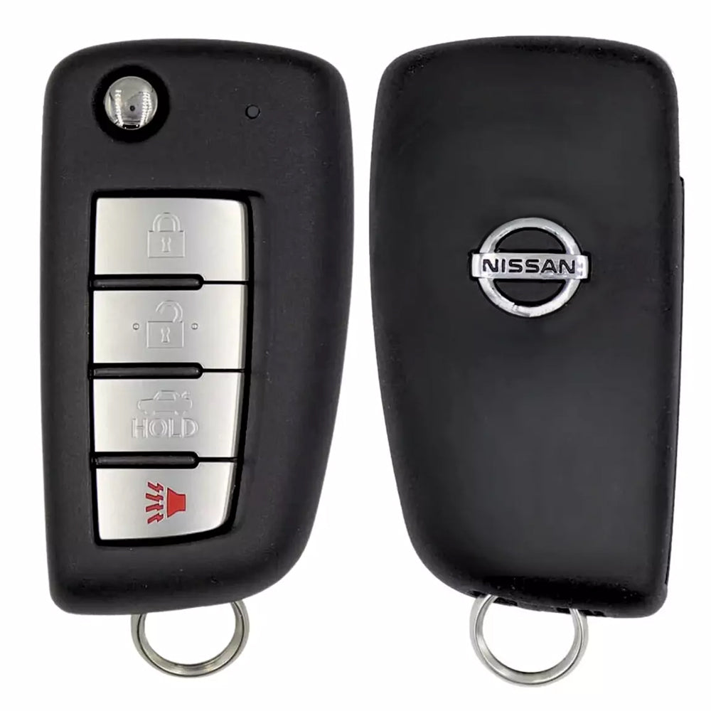 2020 - 2023 Nissan Versa Flip Key 4B W/ Trunk Fob FCC# CWTWB1G767 - H0561-5EF0C