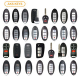 AKS KEYS Aftermarket 30 Nissan Keys Bundle