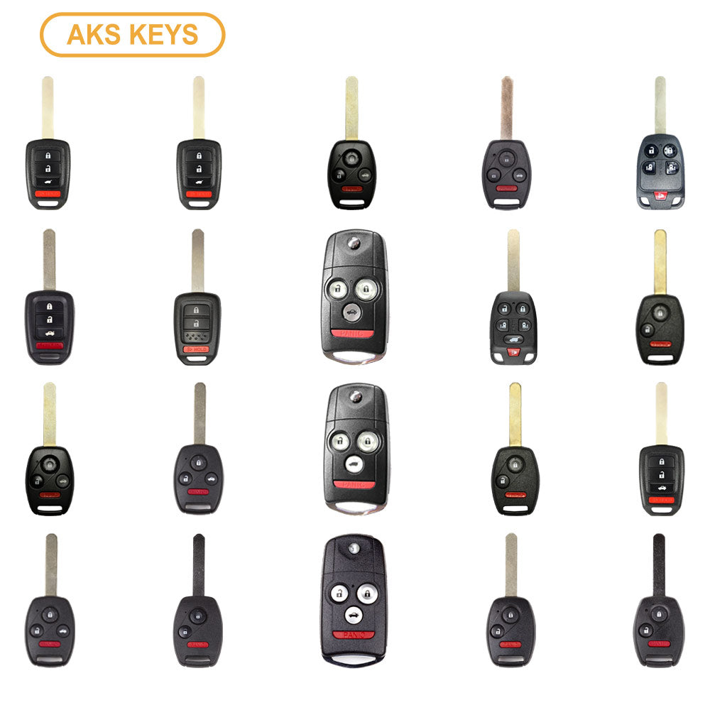 Automotive Smart Remotes Starter Pack-3 with 20 Honda and Acura Remotes