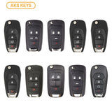 Automotive Smart Remotes Starter Pack-4 with 10 Chevrolet Remotes