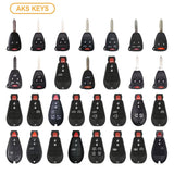 Automotive Smart Remotes Starter Pack-5 with 30 Dodge Jeep Chrysler Remotes