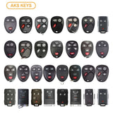 Automotive Smart Remotes Starter Pack-6 with 30 Chevrolet Cadillac Remotes